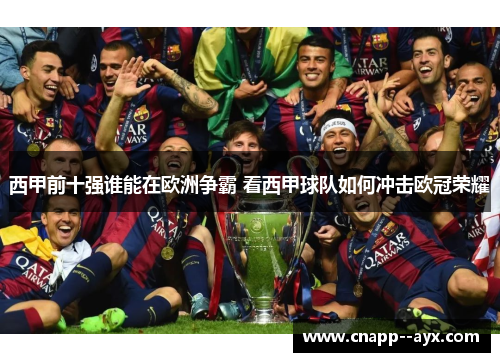 西甲前十强谁能在欧洲争霸 看西甲球队如何冲击欧冠荣耀